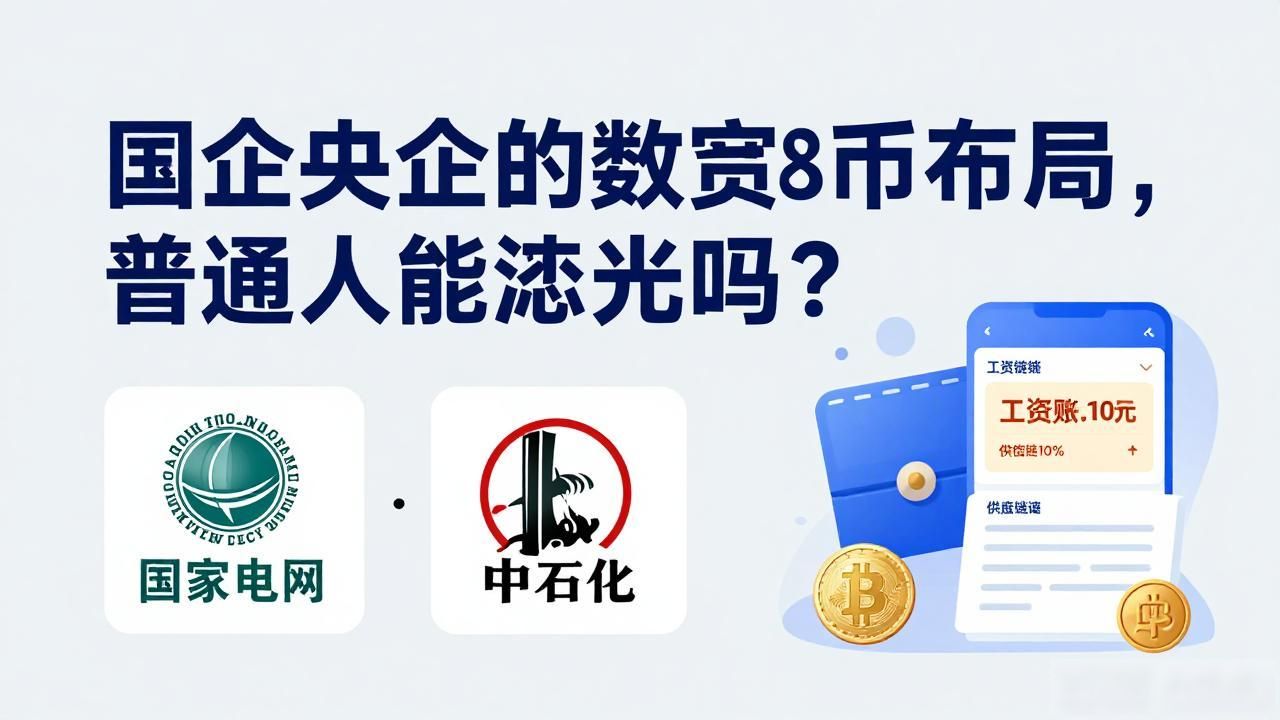数字货币的国企央企_央企数字货币应用_国企数字货币