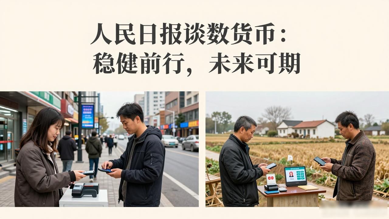 人民日报谈数字货币：稳健前行，未来可期
