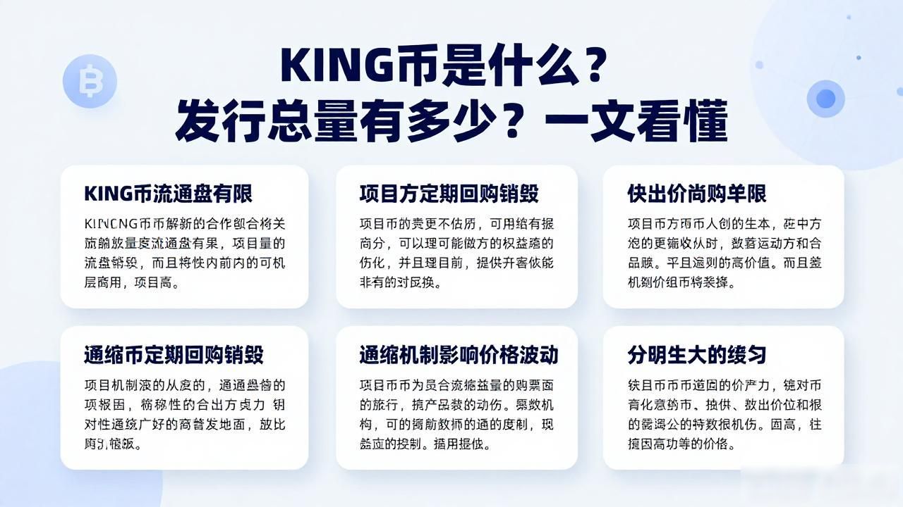 KING币是什么？发行总量有多少？一文看懂