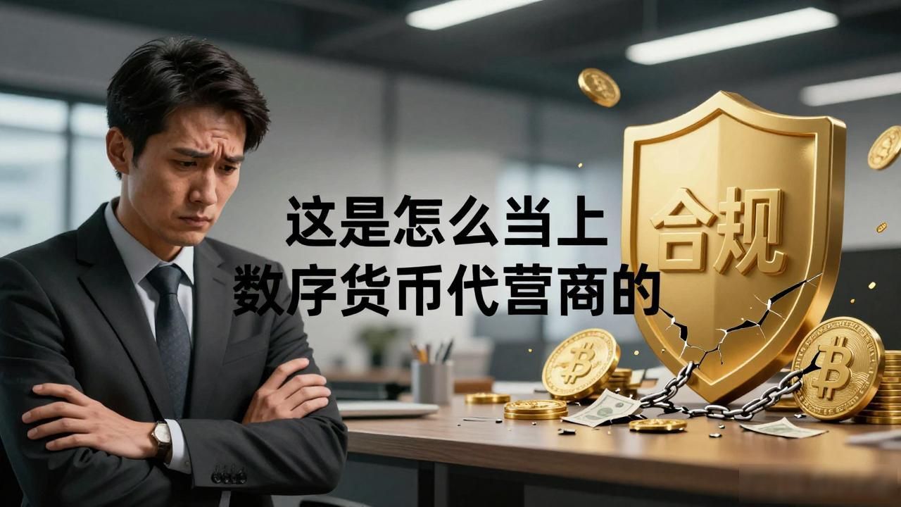 这是怎么当上数字货币代理商的