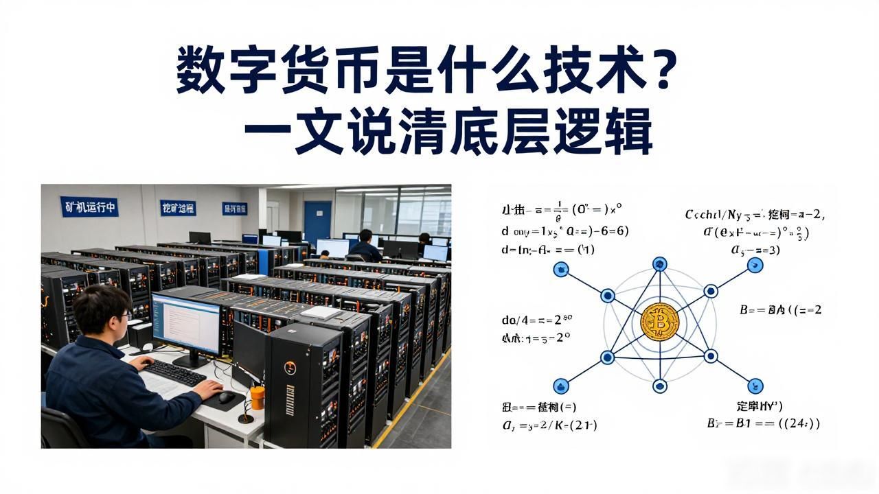 数字货币是什么技术？一文说清底层逻辑