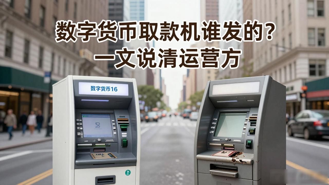 数字货币取款机谁发的？一文说清运营方
