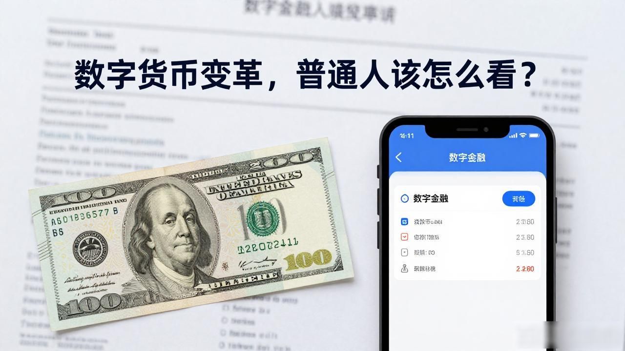 数字货币变革，普通人该怎么看？