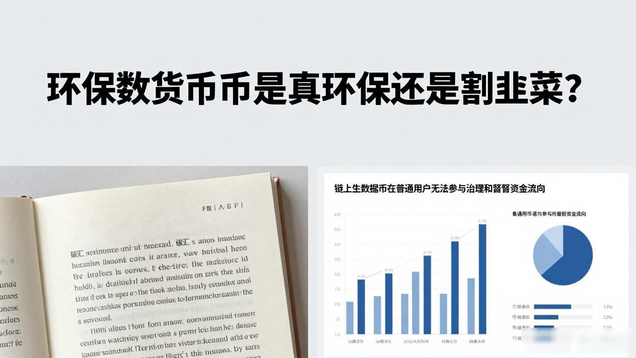 环保数字货币是真环保还是割韭菜？