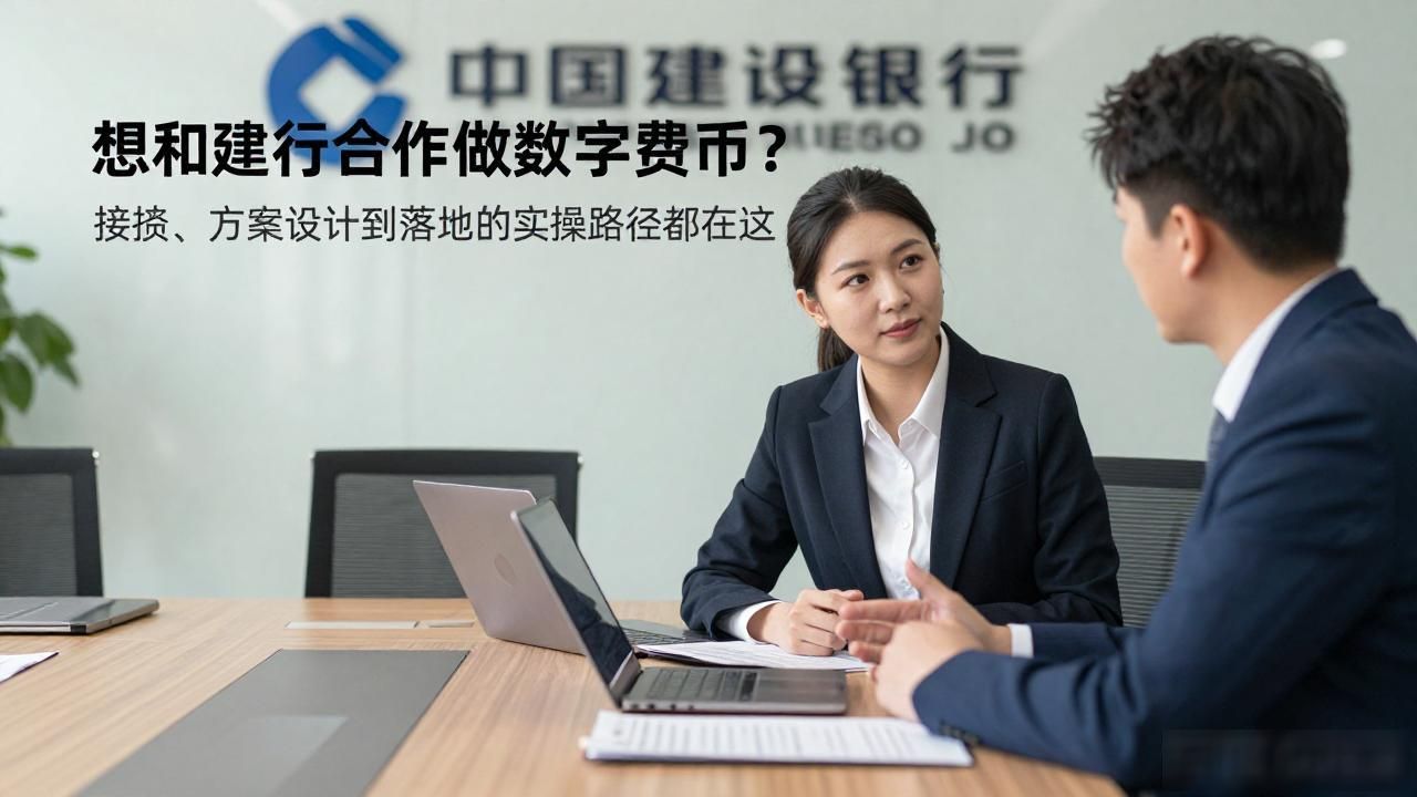 想和建行合作做数字货币？接洽、方案设计到落地的实操路径都在这