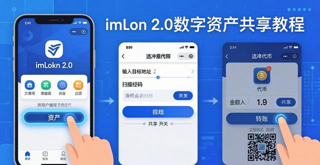 如何通过imToken 2.0共享数字资产