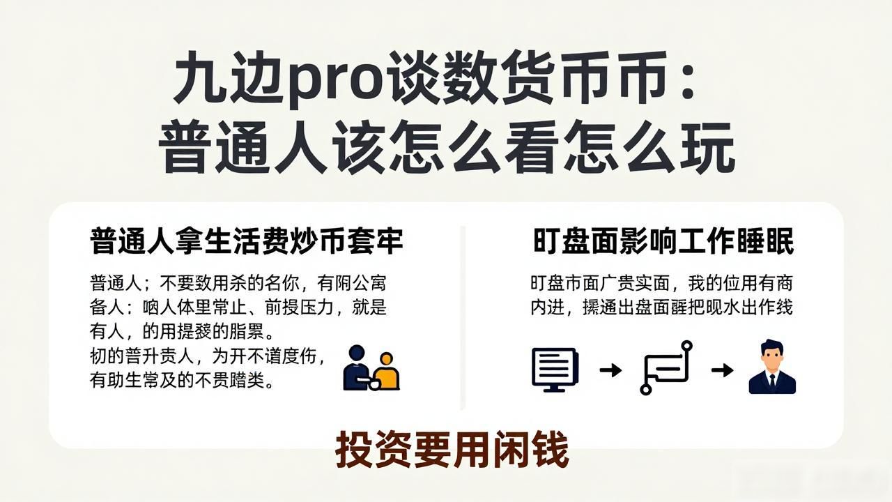 九边pro 数字货币_九边pro谈数字货币_数字货币投资风险