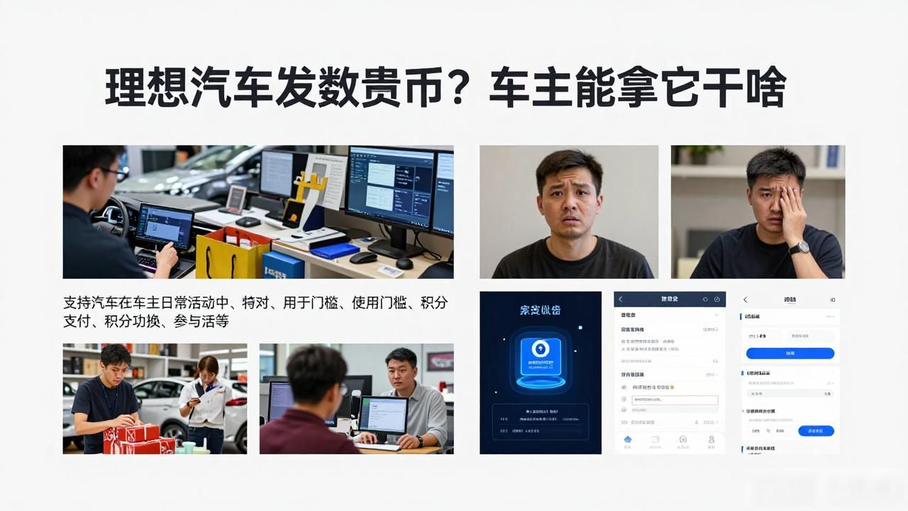 理想汽车生态积分用途_理想汽车发数字货币_理想汽车数字积分体系