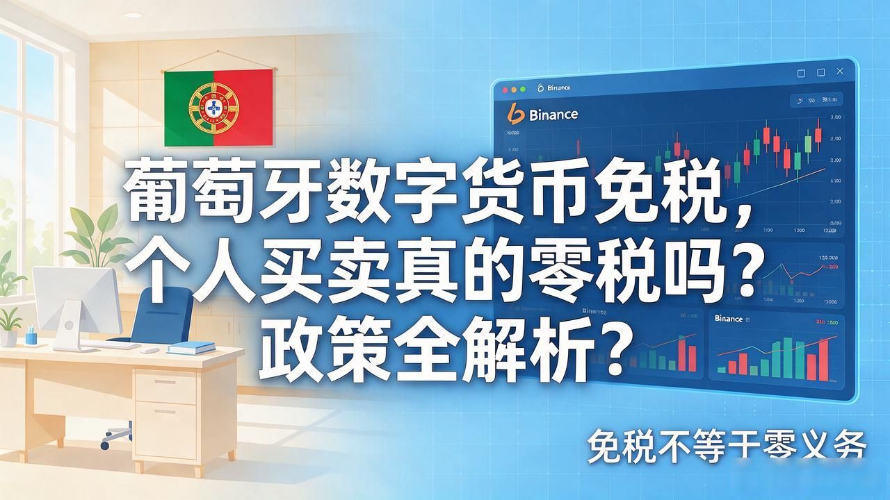 葡萄牙数字货币免税，个人买卖真的零税吗？政策全解析