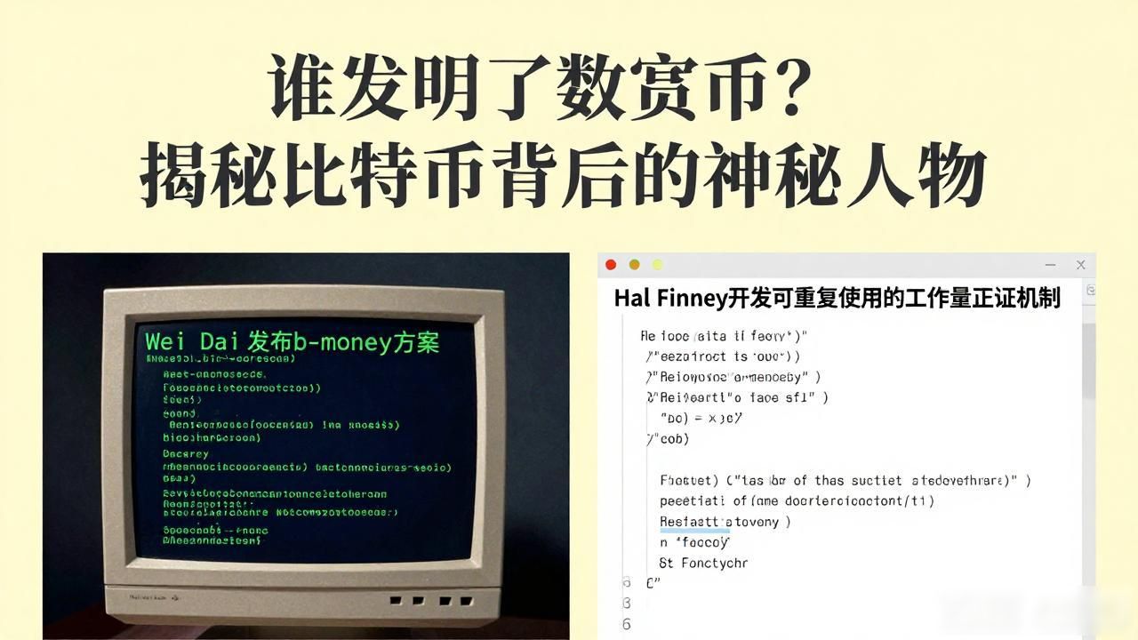 谁发明了数字货币？揭秘比特币背后的神秘人物