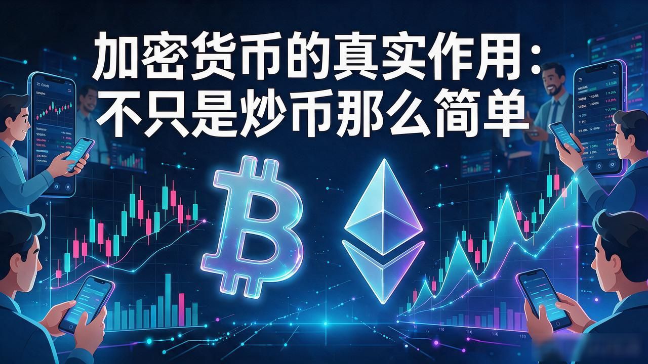 加密货币的真实作用：不只是炒币那么简单