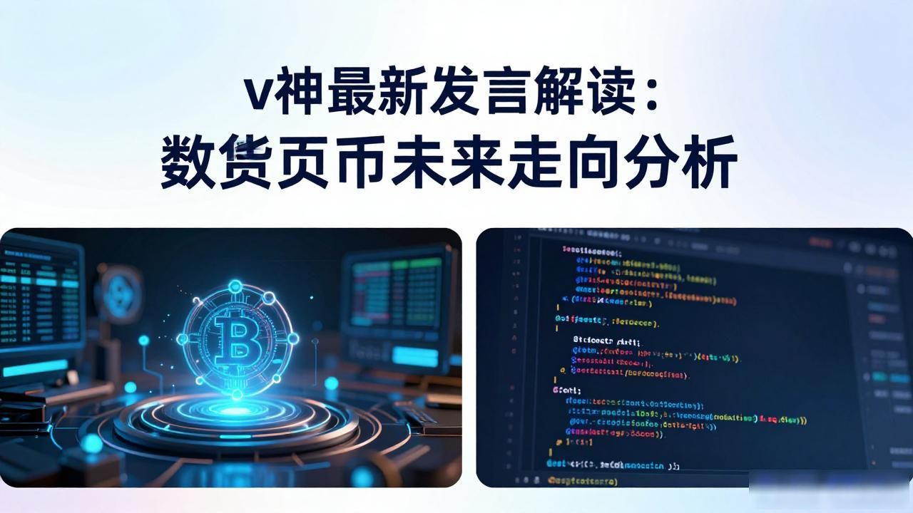v神最新发言解读：数字货币未来走向分析
