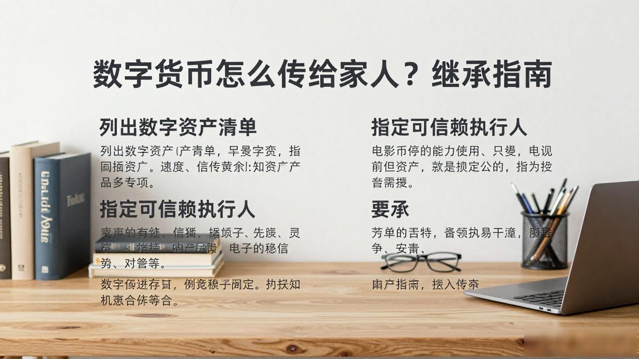 数字货币怎么传给家人？继承指南