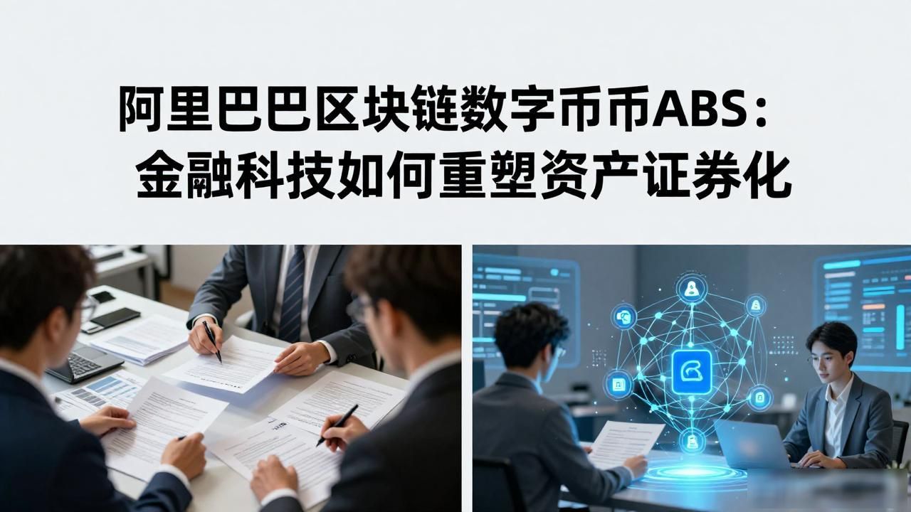阿里巴巴区块链数字货币ABS：金融科技如何重塑资产证券化