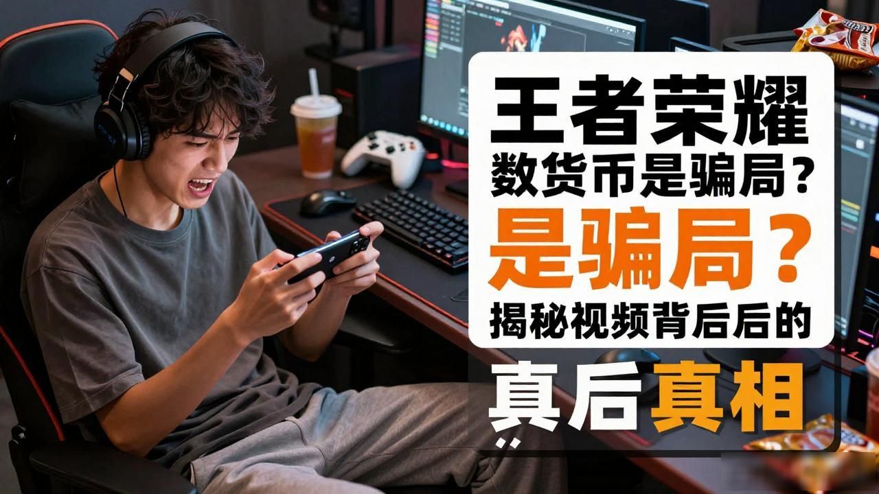 王者荣耀数字货币是骗局？揭秘视频背后的真相