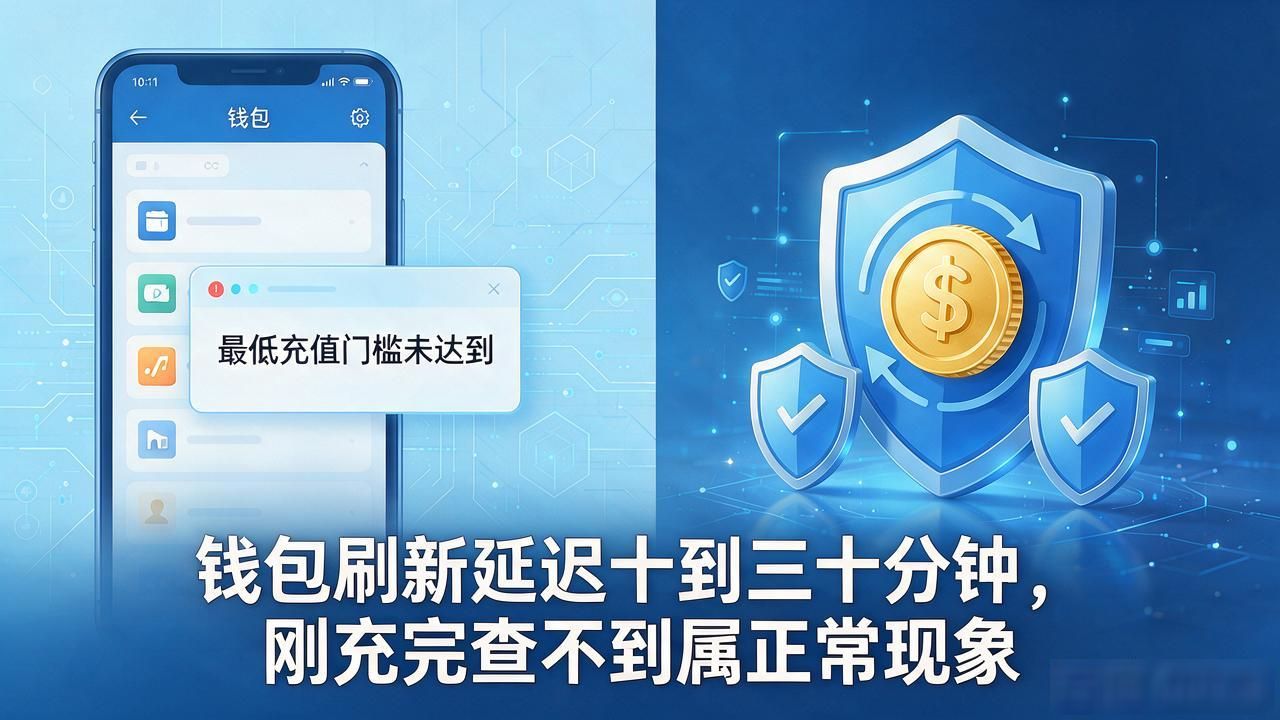 数字货币钱包充值失败？没到账先别慌，看这4个原因