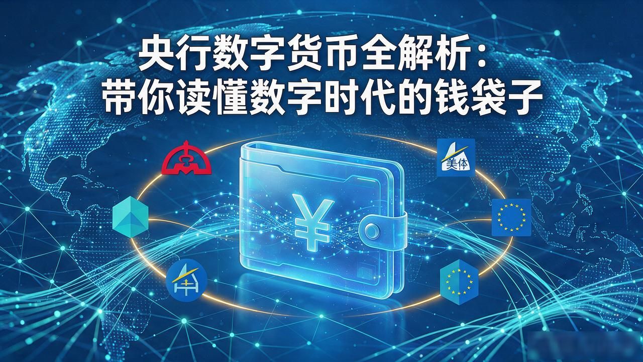央行数字货币全解析：带你读懂数字时代的钱袋子