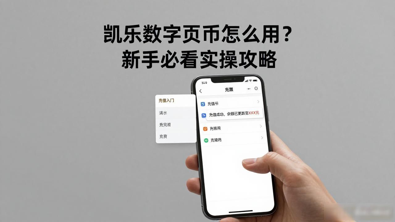 凯乐数字货币怎么用？新手必看实操攻略