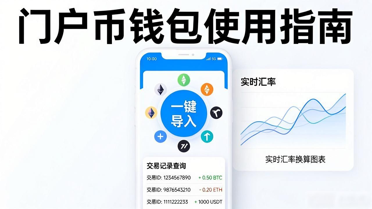 门户币钱包怎么用？新手必看安全指南