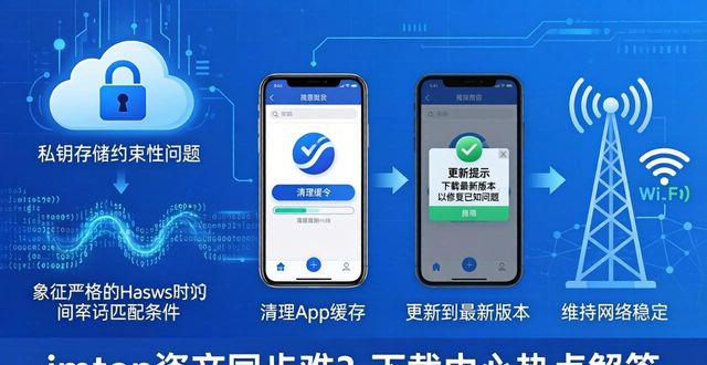 imToken资产同步难？下载中心热点解答