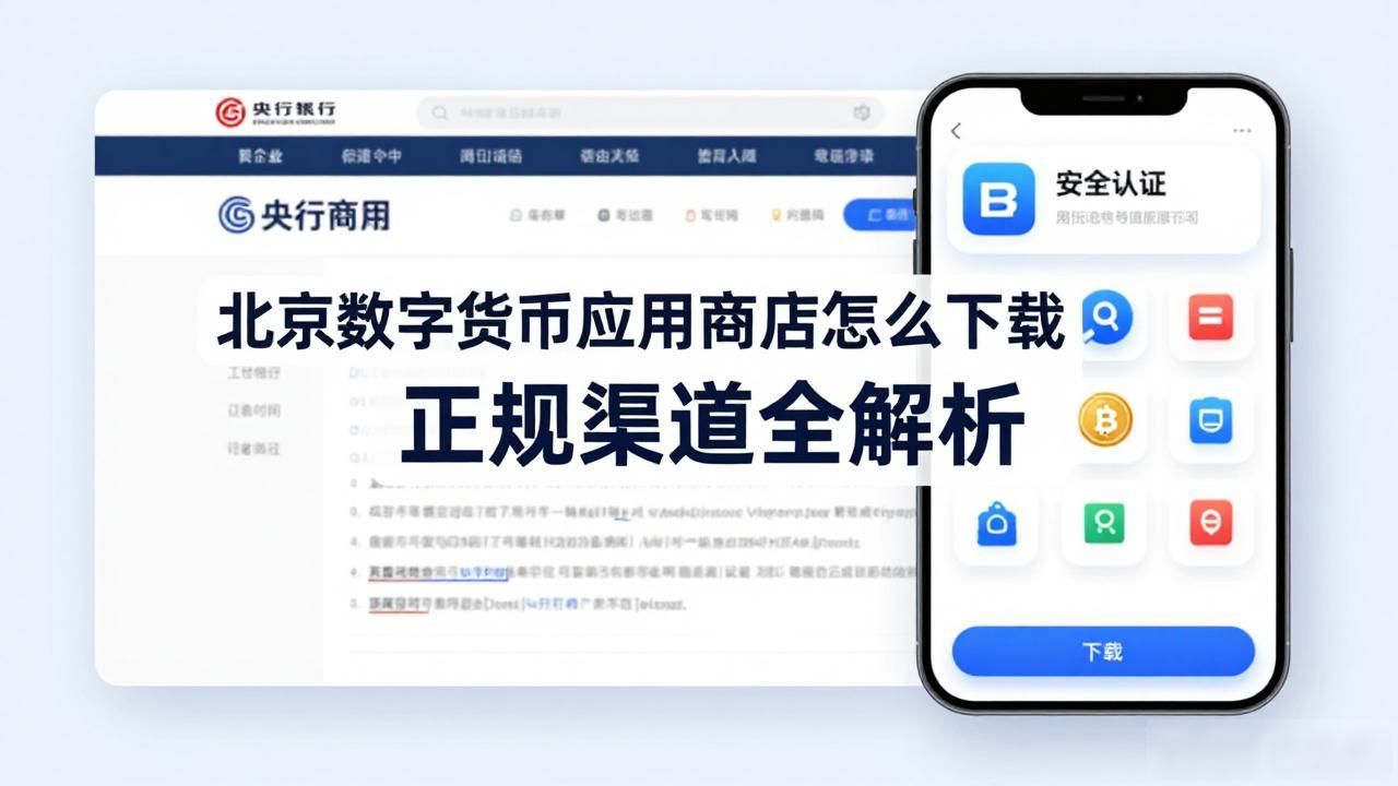 北京数字货币应用商店怎么下载 正规渠道全解析