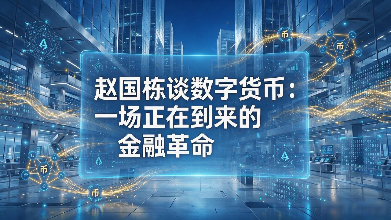 赵国栋谈数字货币：一场正在到来的金融革命