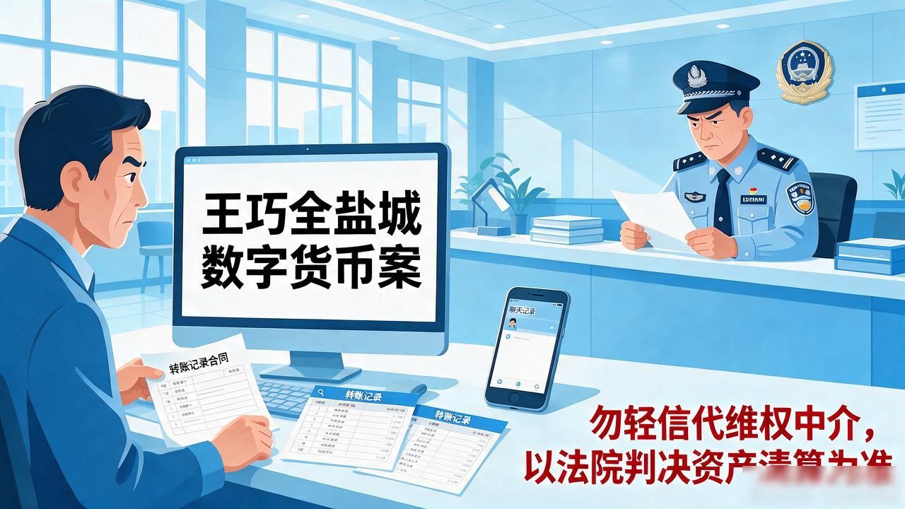 王巧全盐城数字货币案，普通人投进去的钱还能追回来吗