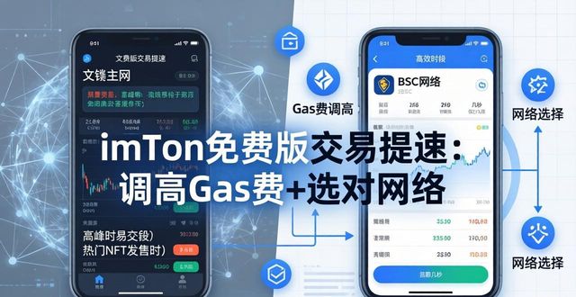 imToken免费版交易提速：调高Gas费+选对网络