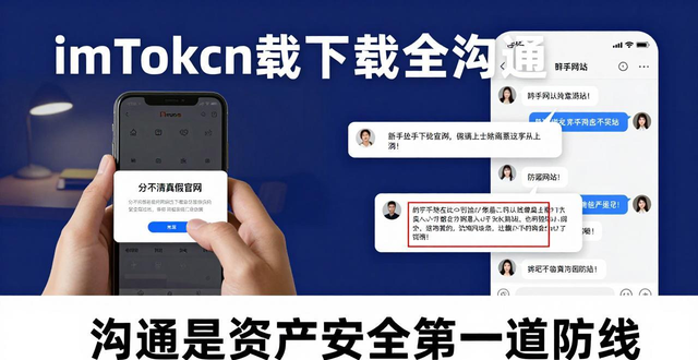 imToken下载别踩坑！沟通是资产安全第一道防线