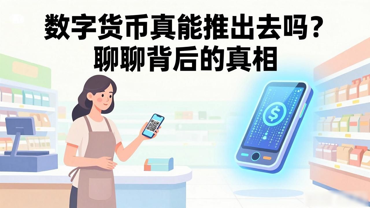 数字货币真能推出去吗？聊聊背后的真相