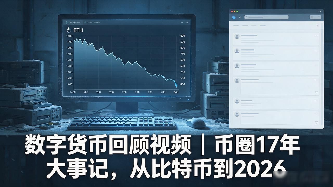 比特币从创世区块到机构标配历程_数字货币十七年历史回顾_数字货币回顾视频