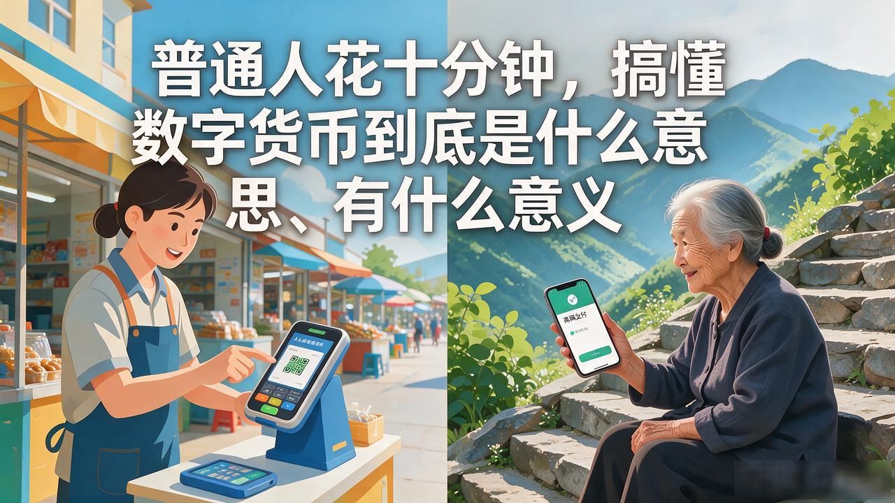 数字人民币对普通人的意义_数字人民币与比特币的区别_数字货币含义意义