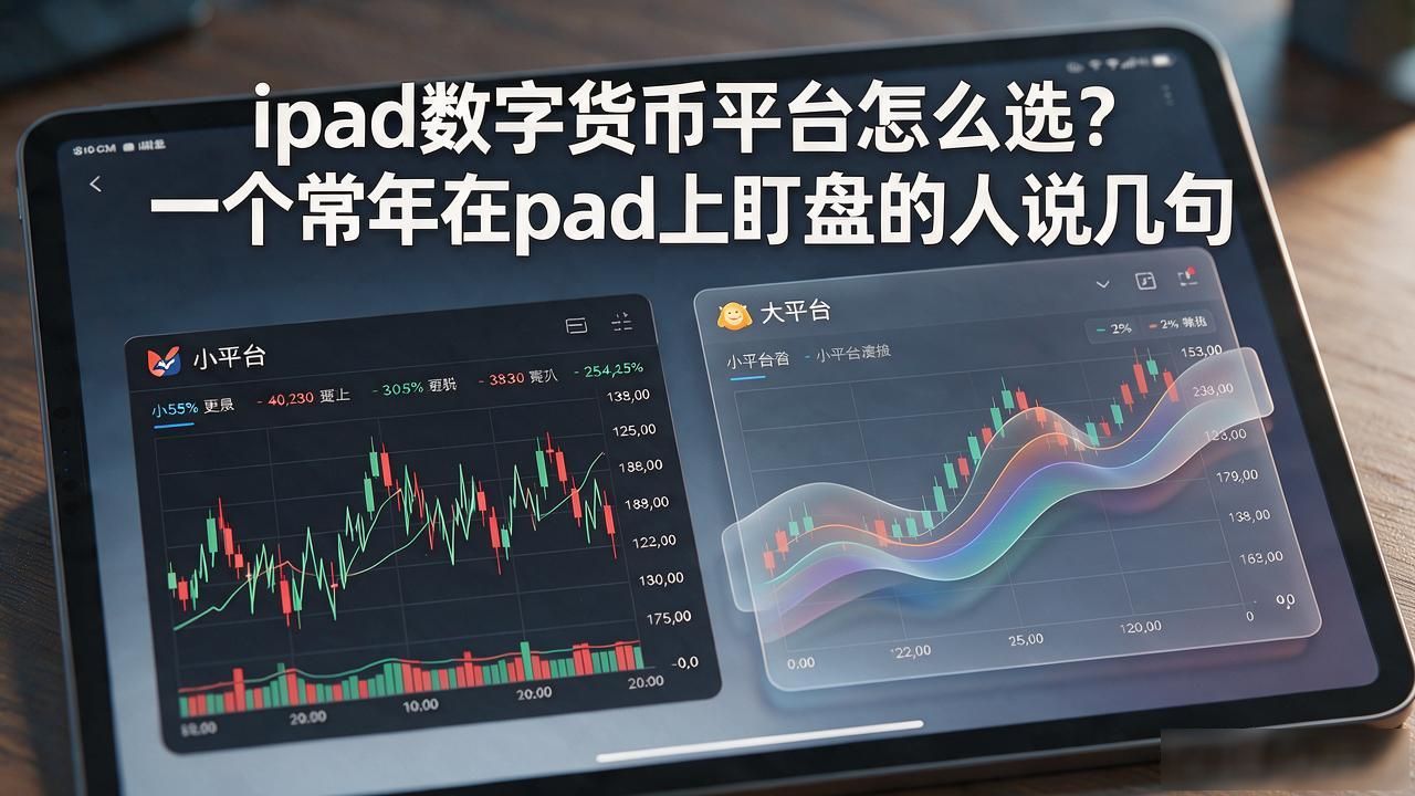 ipad数字货币平台怎么选？一个常年在pad上盯盘的人说几句