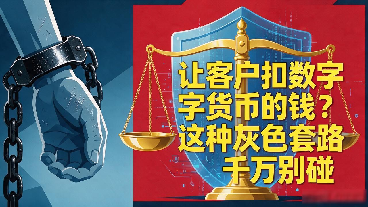 让客户扣数字货币的钱？这种灰色套路千万别碰