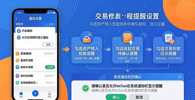 imToken钱包交易提醒没收到？手把手教你设置交易提示