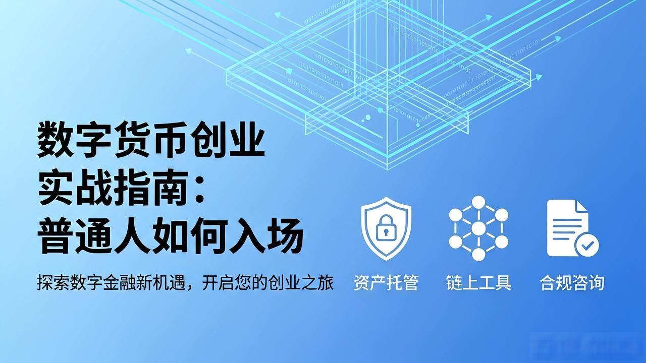 数字货币产业链发展_数字资产赛道创业机会_创业数字货币讲解