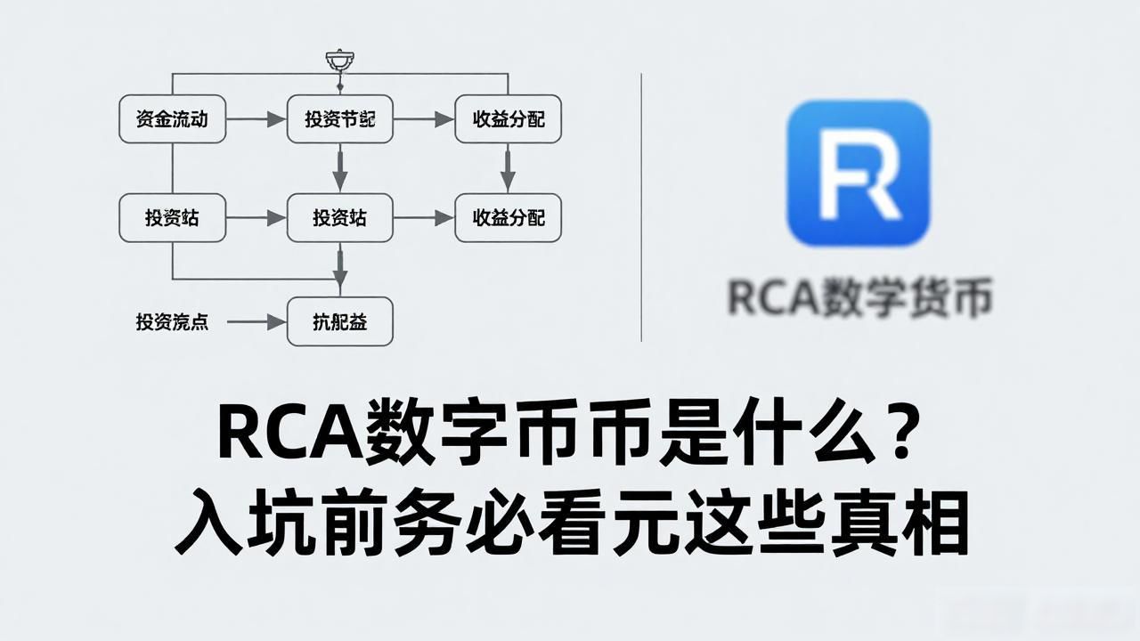 RCA数字货币是什么？入坑前务必看完这些真相