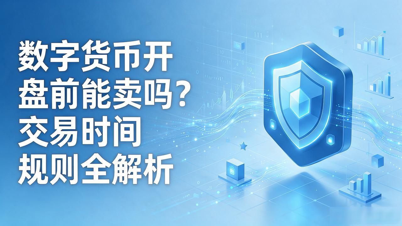 数字货币开盘前能卖吗？交易时间规则全解析