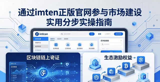 通过imToken正版官网参与市场建设 实用分步实操指南