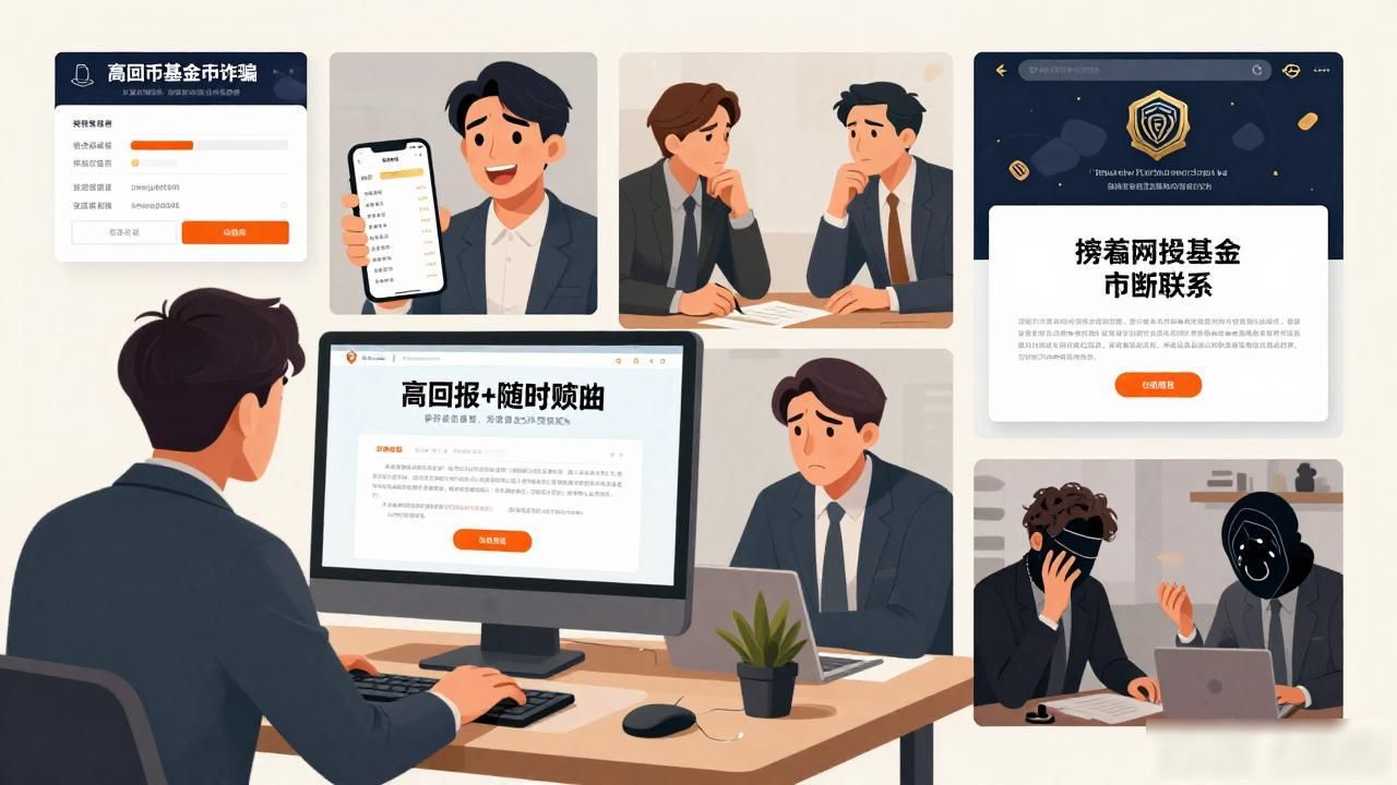 数字货币基金的骗局_数字货币基金骗局_高收益理财陷阱