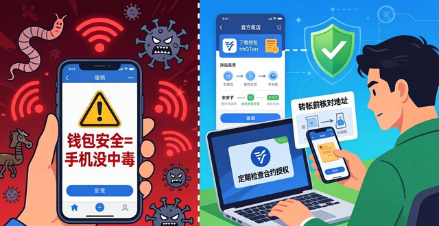 imToken钱包使用三大误区：助记词拍照、手机安全错觉、链上资产隐身