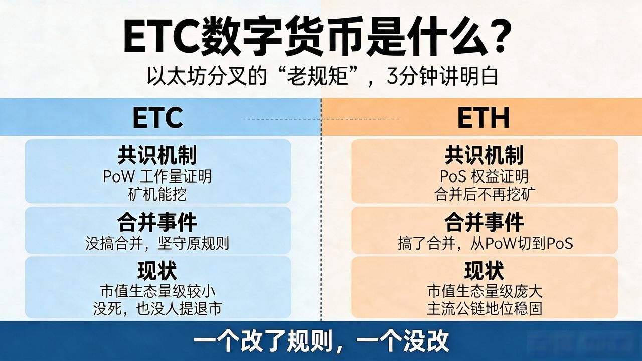 etc数字货币是什么_以太坊硬分叉ETC是什么_ETC和ETH区别