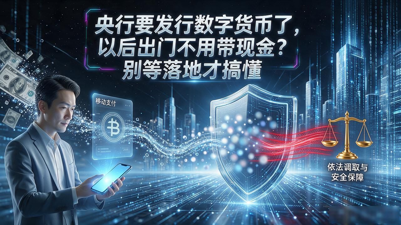 数字人民币央行发行_电子现金手机支付_央行要发行数字货币