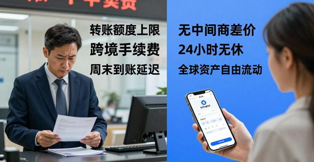imToken冷钱包和传统银行账户的区别：资产控制权与信任逻辑大不同