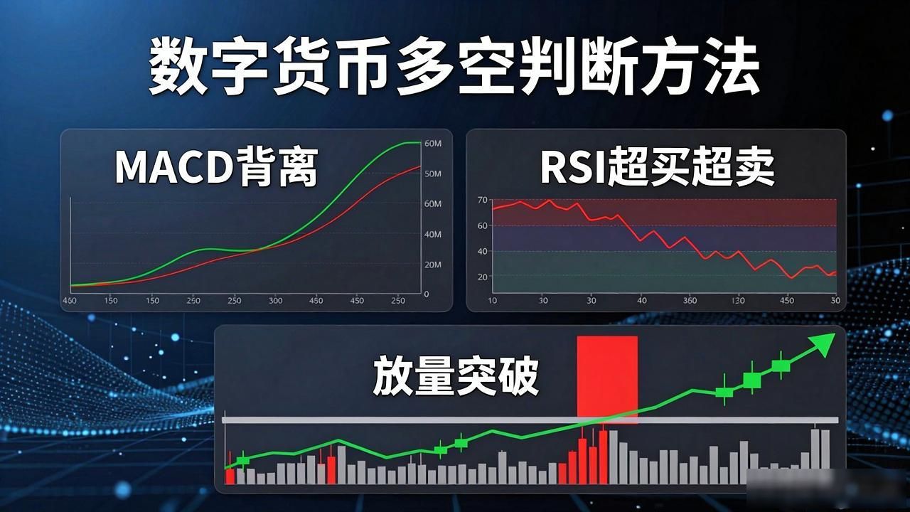 MACD背离看多信号_数字货币多空判断方法_数字货币交易链上数据分析