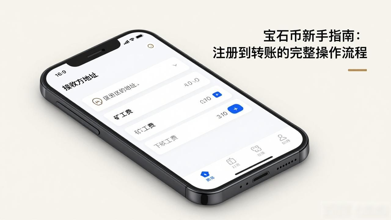 宝石币新手指南：注册到转账的完整操作流程