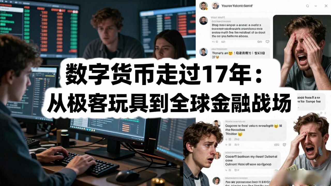 数字货币结束了17年_比特币早期技术理想主义_数字货币17年发展历程