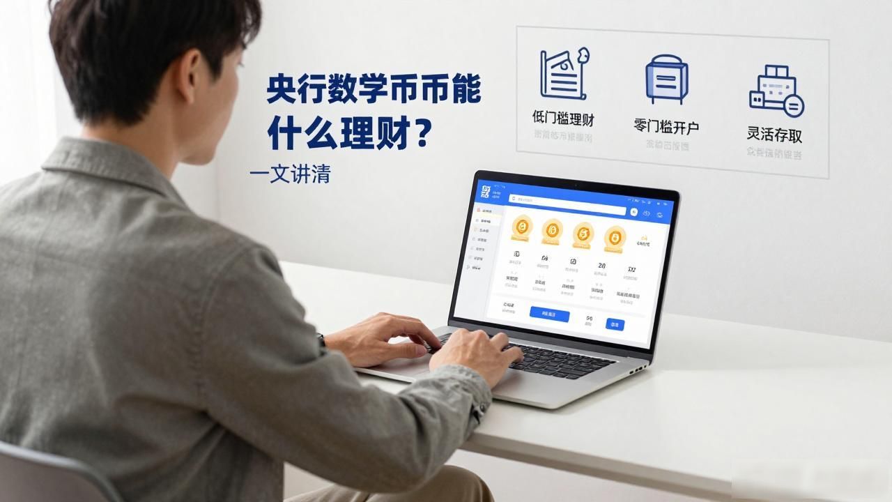 央行数字货币与理财_数字人民币理财方式_数字人民币零手续费优势