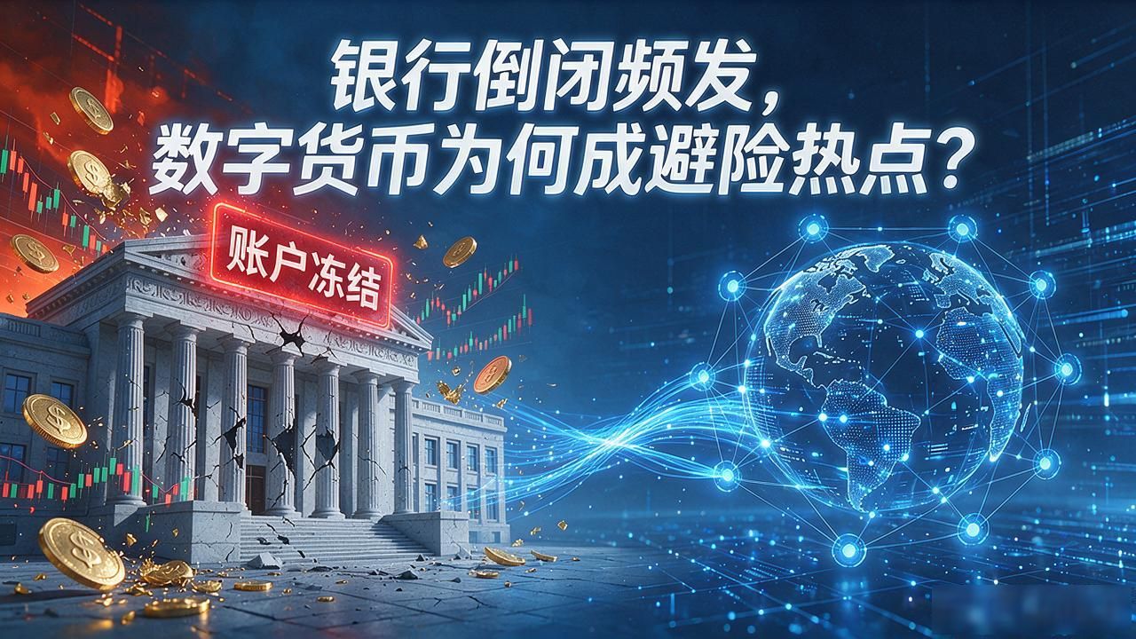 银行倒闭频发，数字货币为何成避险热点？