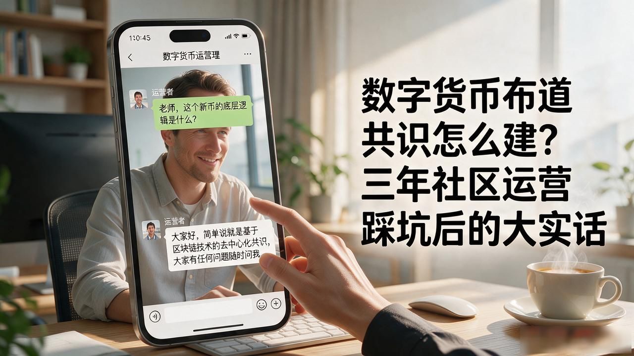社区运营用户信任积累_数字货币布道共识_数字货币布道共识建立